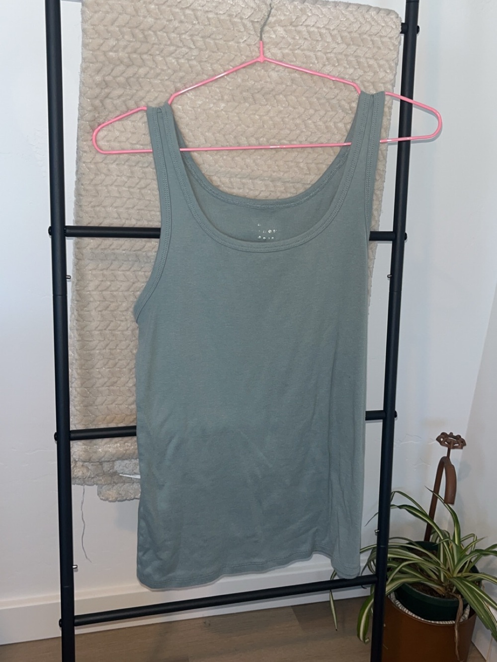a new day Scoop Neck Tank Top - Sage